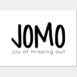 JOMO Posters and Art